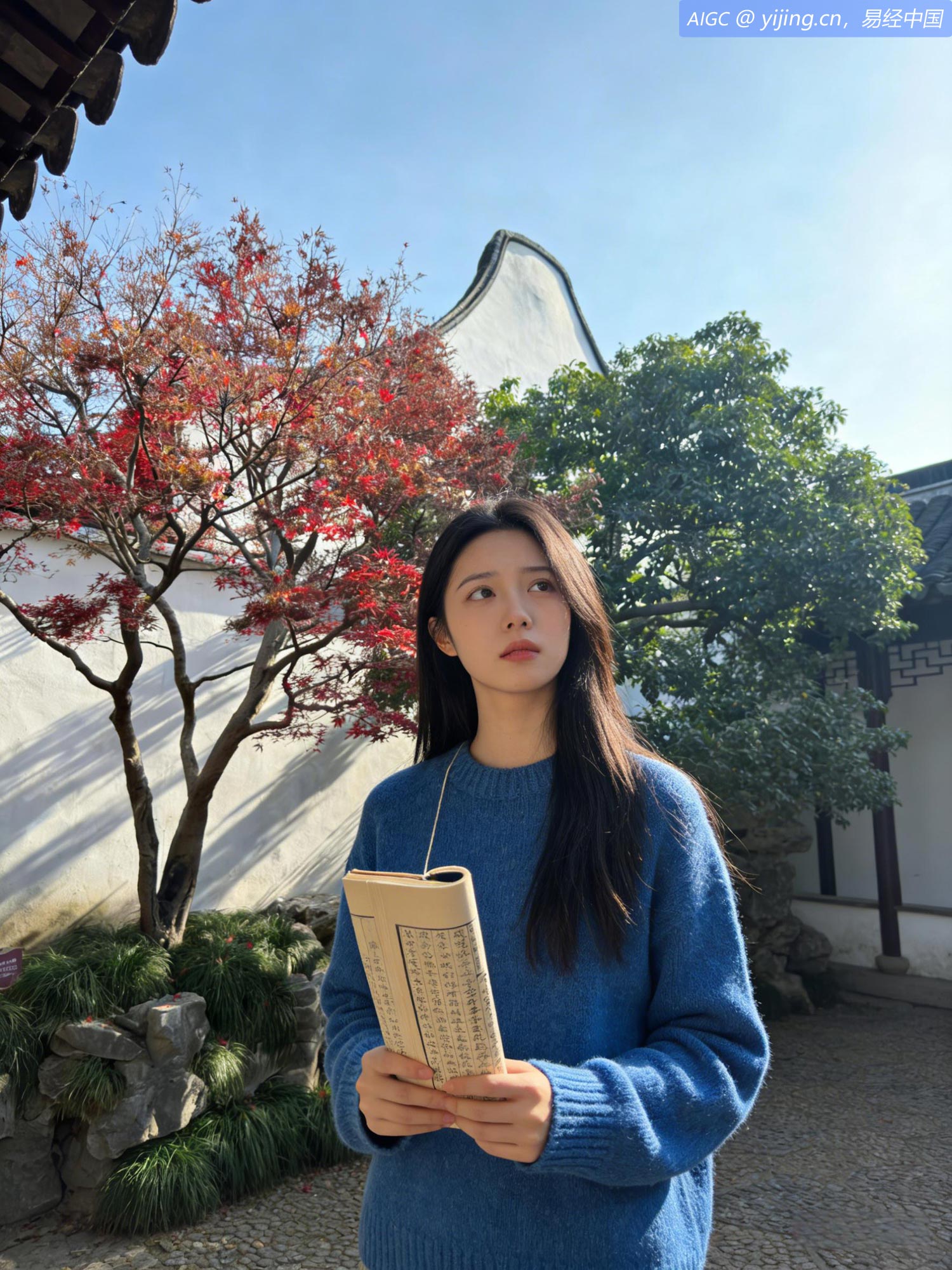 试图从那古老的文字中探寻哲理，却觉其深邃如谜