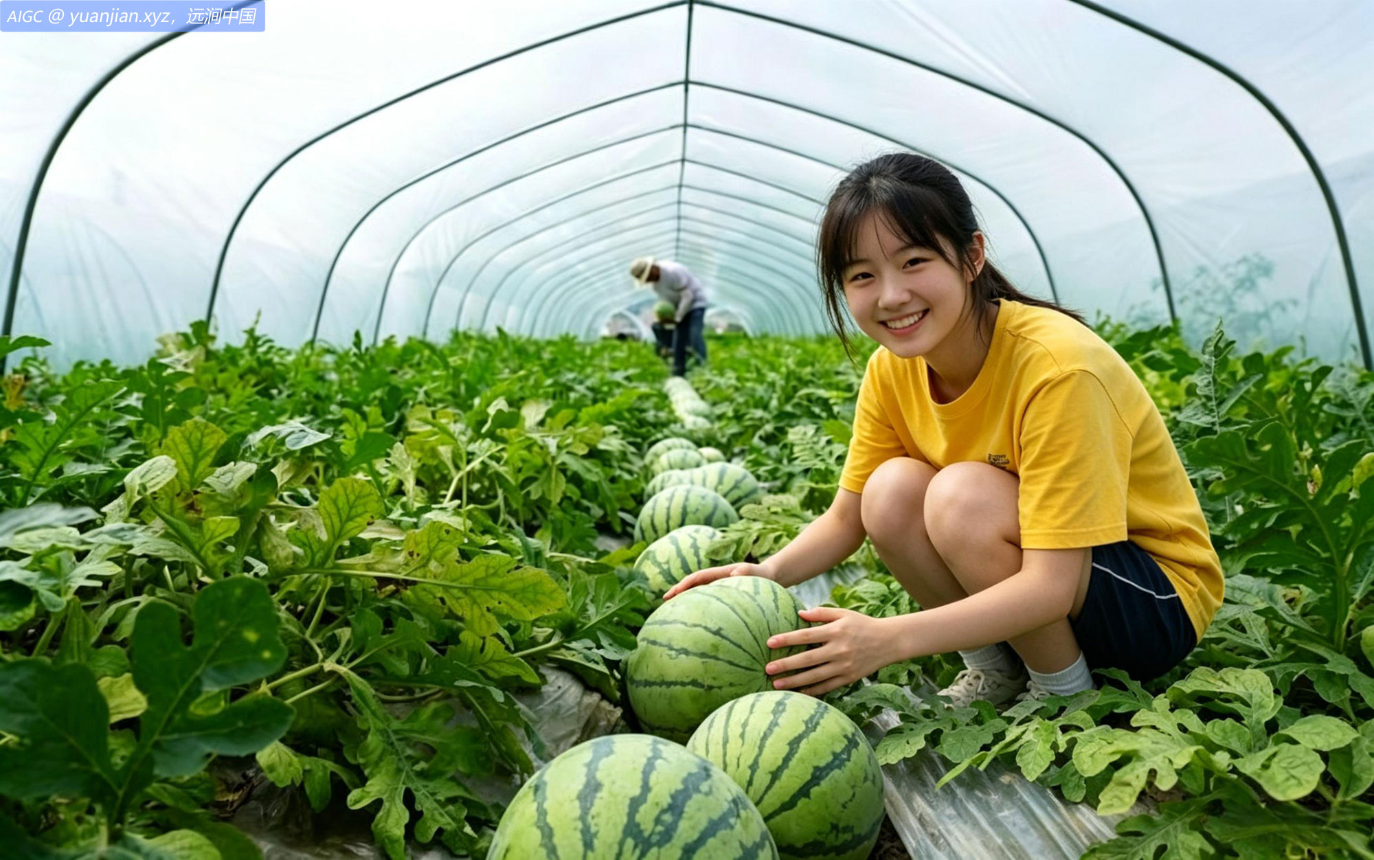 浙江省乐清市农民开展夏收、夏种、夏管等农事作业